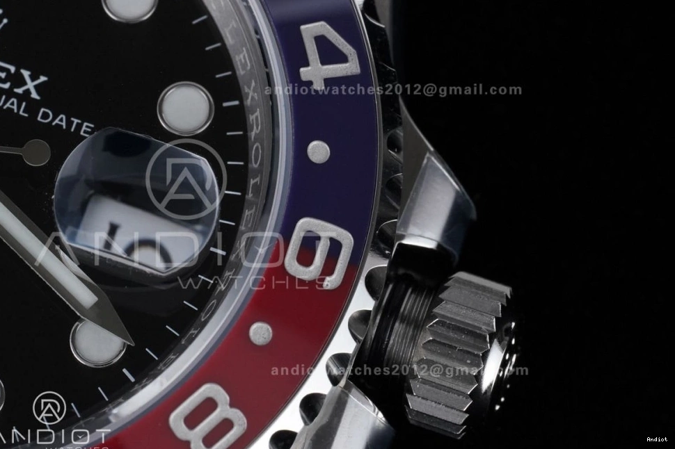 BLRO On 904L Best ARF GMT SS Pepsi Jubilee HighQuality 126710 New SH3285 Edition 1:1 II (UV Master Bezel V 862 Bracelet ) 0720